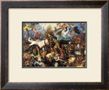 The Fall of the Rebel Angels, c.1562 Prints by Pieter Bruegel the Elder
