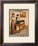 Simplex Ironer, 1915 Posters by D. Dettelbach