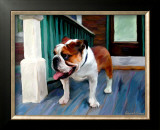 English on Porch Prints by Robert Mcclintock