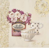 Set for Coffee Lámina por Stefania Ferri