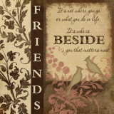 Friends Poster von Jennifer Pugh