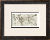 Map of Lewis and Clark's Track, Across the Western Portion of North America, c.1814 Framed Giclee Print by Lewis & Clark 