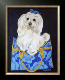 Maltese Clutch Prints by Carol Dillon
