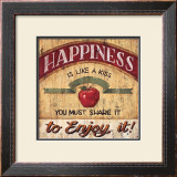 Happiness Prints by Brent Mcrae