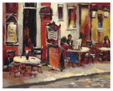 Sidewalk Café Plakater af Brent Heighton Sidewalk Café Plakater af Brent Heighton