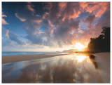 Sunset and Clouds Print by Dennis Frates