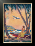Hawaiian Hula Girl Fantasy Prints by Frederick Heckman