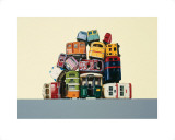 Bus Rears (London, Paris, Halifax) Posters par Jeremy Dickinson