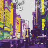Streetscape Posters par Evangeline Taylor