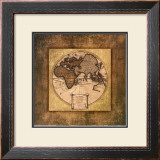 Global Map I Prints by Krissi 