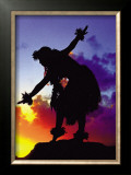 Red Sunset Prints by Ronald Laes