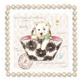 Westie Puppy Purse Posters by Chad Barrett