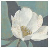 Flores blancas Póster por Norman Wyatt Jr.