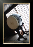 Taiko Drum That Was Inside of the Temple Poster by Ryuji Adachi