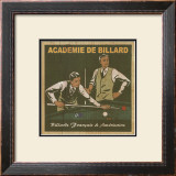 Academie de Billard I Posters by Philippe David