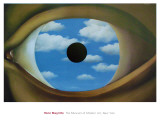 The False Mirror Póster por Rene Magritte The False Mirror Póster por Rene Magritte