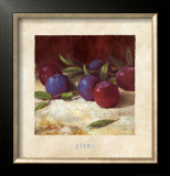 Plums Art by Richard Boyer