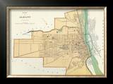Albany, New York, c.1895 Framed Giclee Print by Joseph Rudolf Bien