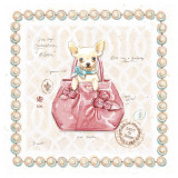 Chihuahua Puppy Purse Posters por Chad Barrett