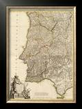 Composite: Portugal, Algarve, c.1780 Framed Giclee Print by Giovanni Antonio Bartolomeo Rizzi Zannoni