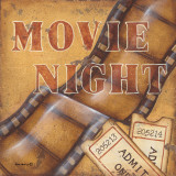 Movie Night Prints by Kim Lewis