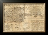 Important Operations in Kentucky and Tennessee, c.1861 Framed Giclee Print by E. S. Hall