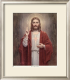 Sacred Heart of Jesus Prints by Charles Bosseron Chambers