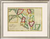 State of Maryland, c.1827 Framed Giclee Print by Robert Desilver