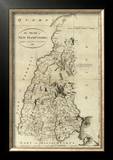 State of New Hampshire, c.1796 Framed Giclee Print by John Reid