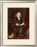 Ben Franklin Poster by Alonzo Chappel