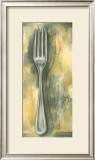 Sophisticated Silver I Art by Laura Nathan