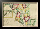 State of Maryland, c.1827 Framed Giclee Print by Robert Desilver