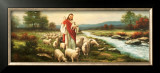 Jesus the Shepherd Poster by Myung Bo