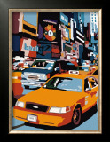 Taxi, New York Posters by Giovanni Manzo