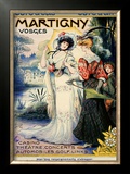 Martigny Framed Giclee Print by Lucien Metivet