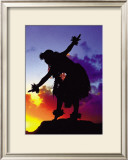 Red Sunset Prints by Ronald Laes