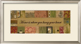 Words to Live By, Home Poster by Sara Anderson