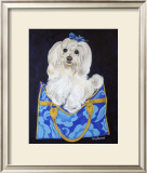 Maltese Clutch Prints by Carol Dillon