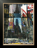 New York City Poster by Cédric Bouteiller
