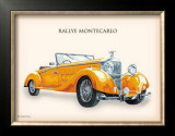 Hispano Suiza V-12 1934 Print by Eduardo Escarpizo