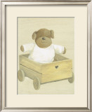 Dog in Wagon Prints by Catherine Becquer