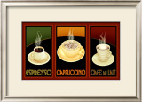 Gourmet Coffee Framed Giclee Print