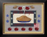 Americanna Apple Pie Prints by Wendy Russell
