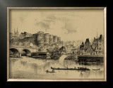Riverside Estate II Prints by Albert Robida