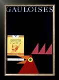 Gauloises Framed Giclee Print by Donald Brun