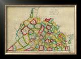 State of Virginia, c.1827 Framed Giclee Print by Robert Desilver