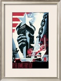 By Dawn's Early Light Framed Giclee Print by Natacha Carlu