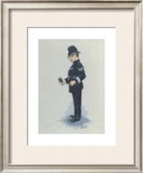 The Policeman Limited Edition Framed Print by Simon Dyer