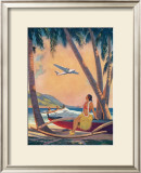 Hawaiian Hula Girl Fantasy Prints by Frederick Heckman