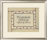 My Greatest Blessings Print by Karen Tribett